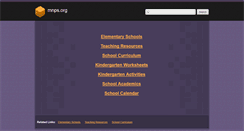 Desktop Screenshot of annualreport.mnps.org