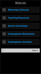 Mobile Screenshot of annualreport.mnps.org